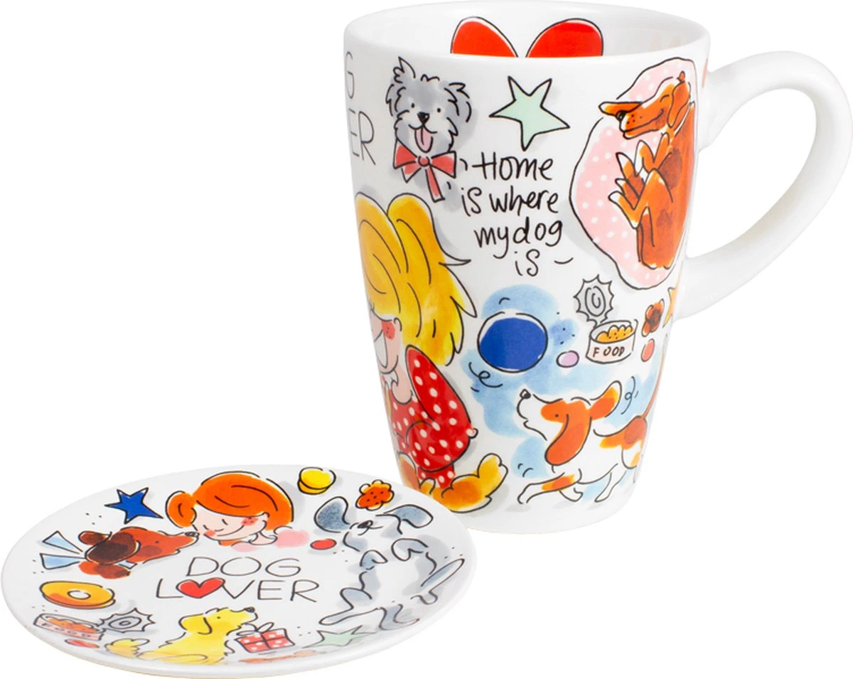 Blond Amsterdam, Specials, Dier: Bord Dog Lover 12cm 4 Blond Amsterdam, Specials, Dier: Bord Dog Lover 12cm - Afbeelding 2