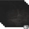 Placemat - Placemats Kunststof - Beton - Zwart - Industrieel - 45x30 Cm - 6 Stuks - Hittebestendig - Anti-Slip - Onderlegger - Afneembaar 1 Placemat - Placemats Kunststof - Beton - Zwart - Industrieel - 45x30 Cm - 6 Stuks - Hittebestendig - Anti-Slip - Onderlegger - Afneembaar -Skimask 1200x957 13