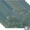 KitchenYeah - Placemats - Kunststof Placemat - Bloemen - Van Gogh - Kunst - Oude Meesters - Onderleggers Placemats - Onderlegger - Placemat - 45x30 Cm -Skimask 1200x957 19