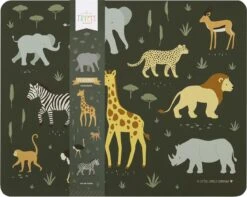 Placemat Voor Kinderen: Savanne - A Little Lovely Company 11 Placemat Voor Kinderen: Savanne - A Little Lovely Company -Skimask 1200x959 15