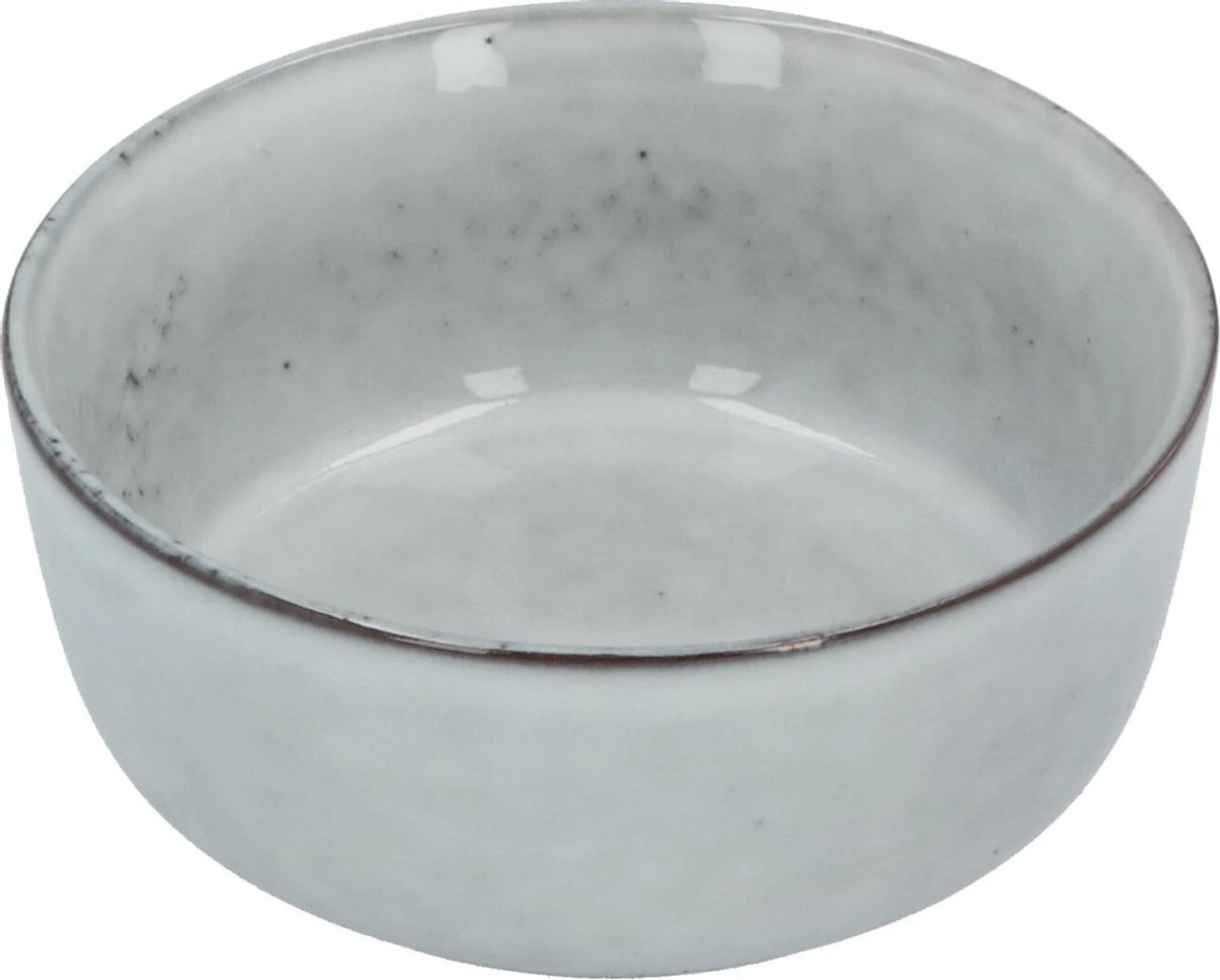 4goodz Deluxe Aardewerk Servies 4 Personen / 16 Delig - Grijs 9 4goodz Deluxe Aardewerk Servies 4 Personen / 16 Delig - Grijs - Afbeelding 7