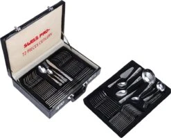 Swiss Pro+ Bestekset In Koffer-72 Delig-12 Persoons-Zwitsers Kwaliteit-Complete Set-100% Roestvrijstaal-Modern Gold 16 Swiss Pro+ Bestekset In Koffer-72 Delig-12 Persoons-Zwitsers Kwaliteit-Complete Set-100% Roestvrijstaal-Modern Gold -Skimask 1200x967 1