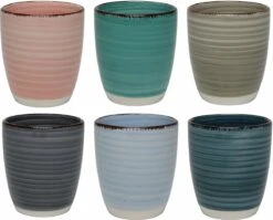 Tavola - Koffiemokken - Zonder Oor - Kleurrijk - Aardewerk - 160Ml - 6 Stuks - Ibizia 15 Tavola - Koffiemokken - Zonder Oor - Kleurrijk - Aardewerk - 160Ml - 6 Stuks - Ibizia -Skimask 1200x968 2