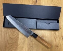 Fangzuo - Japans Koksmes - Handgesmeed - Lemmet 20 Cm - In Geschenkverpakking -Skimask 1200x970