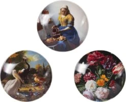 Gusta Hollandse Meesters - Gebaksbordje - ø15cm - Set 3 Stuks -Skimask 1200x972 6