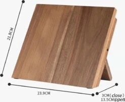 Faseras Messenblok Zonder Messen - Magnetisch - Acaciahout - Messenhouder - Zwart Met Stippen 17 Faseras Messenblok Zonder Messen - Magnetisch - Acaciahout - Messenhouder - Zwart Met Stippen -Skimask 1200x981 1