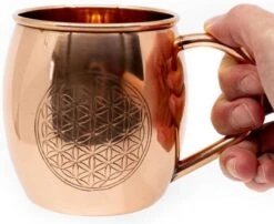 Koperen Beker Flower Of Life Geëtst (470 Ml) 11 Koperen Beker Flower Of Life Geëtst (470 Ml) -Skimask 1200x982 5