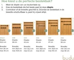 Budu Uitschuifbare Bamboe Bestekbak #47 (47 Cm Diep) - Bestekcassette Hout - Besteklade - 47 X 30,6 - 50 Cm - 6/8 Vakken 12 Budu Uitschuifbare Bamboe Bestekbak #47 (47 Cm Diep) - Bestekcassette Hout - Besteklade - 47 X 30,6 - 50 Cm - 6/8 Vakken -Skimask 1200x983 2