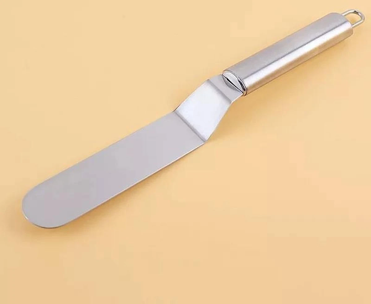 LOUZIR Luxe RVS Gebaksspatel - Cake Spatel - Taart Spatel - Taart Decoratie 3 LOUZIR Luxe RVS Gebaksspatel - Cake Spatel - Taart Spatel - Taart Decoratie