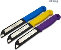 Solingen Kartelmes - Tomatenmes Met Kartel - RVS - 18,5 Cm Met "Blade Cover" - Mix - 10 Stuks 22 Solingen Kartelmes - Tomatenmes Met Kartel - RVS - 18,5 Cm Met "Blade Cover" - Mix - 10 Stuks -Skimask 1200x988