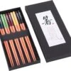 Chopsticks - Hout - 5 Paar - 22,5 Cm - Japanse Stijl - Sushi Giftset -Skimask 1200x992 3
