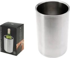 Merkloos Excellent Houseware Wijnkoeler - RVS