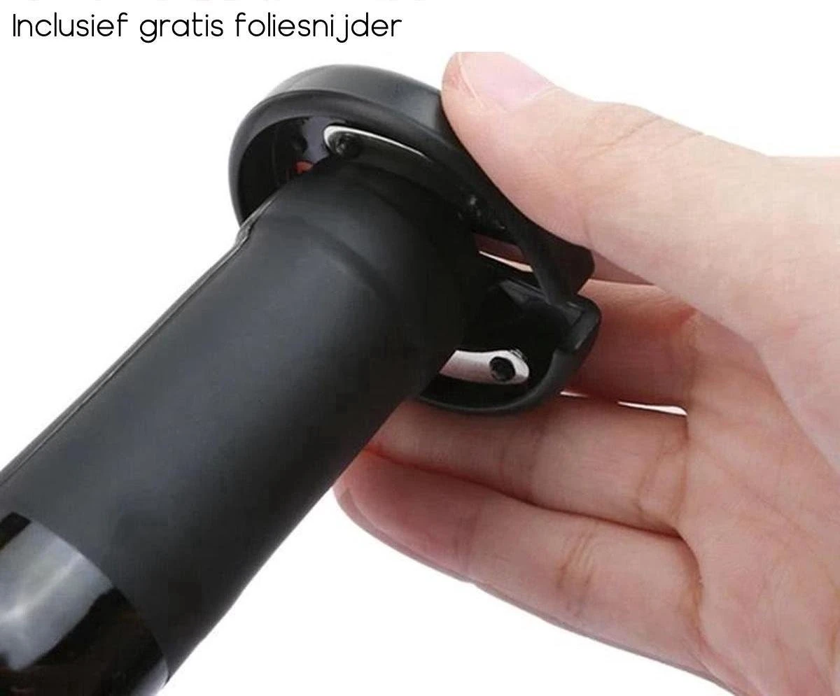 Elektrische Kurkentrekker Oplaadbaar - Wijnset - Wijn Accessoires 4 Elektrische Kurkentrekker Oplaadbaar - Wijnset - Wijn Accessoires - Afbeelding 2