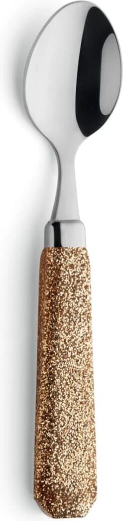 Amefa Mono Glitter Goud - 24 Delige Bestekset In Tube Verpakking - 6 Persoons -Skimask 285x1200