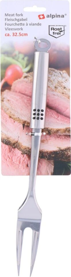 Vleesvork 32,5 Cm Van RVS - Keukengerei - Kookgerei - Tweetandige Vork -Skimask 309x1200 1