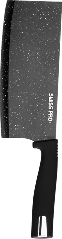 Swiss Pro+ - SP-KSBLK-S - 8-delige Keukenmessenset Met Standaard - Keramisch Messenset - RVS - Inclusief Messenblok - Zwart 30 Swiss Pro+ - SP-KSBLK-S - 8-delige Keukenmessenset Met Standaard - Keramisch Messenset - RVS - Inclusief Messenblok - Zwart -Skimask 312x1200 1