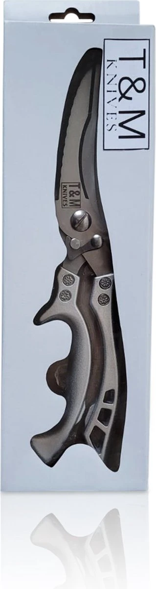 T&M Knives Vleesschaar - Wildschaar En Gevogelteschaar Professioneel - Keukenschaar - Schaar Voor Kip En Vis – Kruidenschaar 13 T&M Knives Vleesschaar - Wildschaar En Gevogelteschaar Professioneel - Keukenschaar - Schaar Voor Kip En Vis – Kruidenschaar - Afbeelding 11
