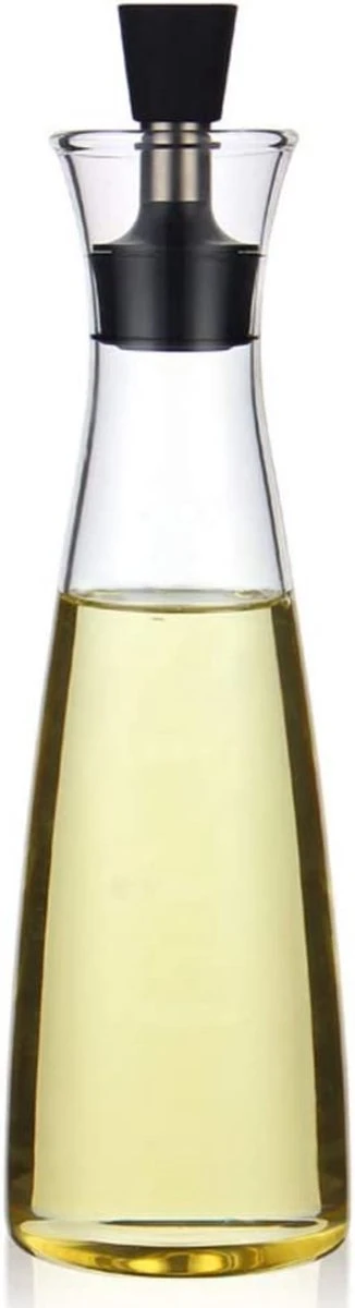 House Of Husk® Glazen Olie Dispenser Met Schenktuit - 500 Ml - Borosilicaat - Olie En Azijn Fles - Luchtdicht 3 House Of Husk® Glazen Olie Dispenser Met Schenktuit - 500 Ml - Borosilicaat - Olie En Azijn Fles - Luchtdicht