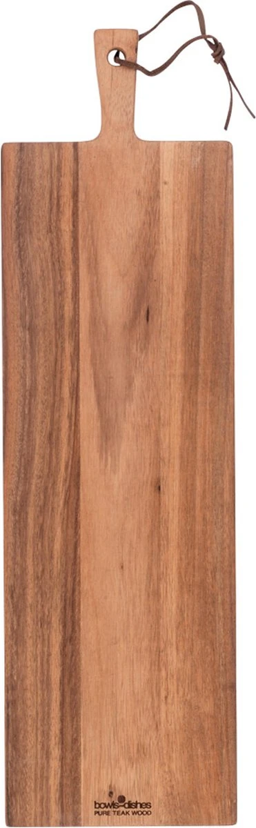 Bowls And Dishes Pure Teak Wood Borrelplank - Serveerplank - Hapjesplank - Tapasplank - Kaasplank 69 X 20 X 2 Cm - Cadeau Tip! 3 Bowls And Dishes Pure Teak Wood Borrelplank - Serveerplank - Hapjesplank - Tapasplank - Kaasplank 69 X 20 X 2 Cm - Cadeau Tip!