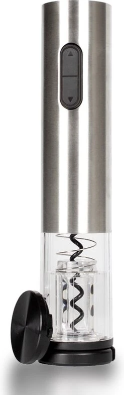 Elektrische Kurkentrekker Deluxe Voor Wijnkurken - Automatische Champagne & Wijnopener Set - RVS Wijnflesopener - Wijn Accessoires