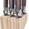 Laguiole Style De Vie Steakmessen Premium Line - 6-delig - Dark Wood -Skimask 398x1200