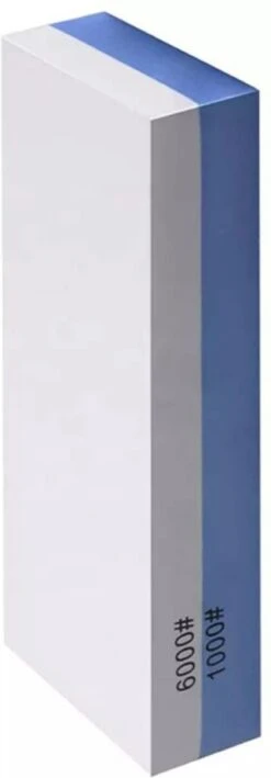 Muntel® Wetsteen - Messenslijper - Slijpsteen Voor Messen - Korrel 1000/6000 -Skimask 418x1200