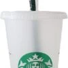 Starbucks Beker - Drinkbeker - Met Rietje En Deksel - Herbruikbaar- Ijskoffie Beker- Milkshake Beker -Skimask 439x1200