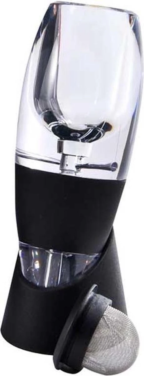 MikaMax Magic Wijn Decanteerder - Vaatwasserbestendig - Incl. Zeef - Wijn Beluchter - Decanter - Wijn Accessoires - Wijn Cadeaus - Magic Wine Decanter 4 MikaMax Magic Wijn Decanteerder - Vaatwasserbestendig - Incl. Zeef - Wijn Beluchter - Decanter - Wijn Accessoires - Wijn Cadeaus - Magic Wine Decanter - Afbeelding 2