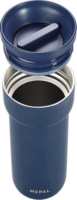 Mepal Isoleerbeker Ellipse 475 Ml – Houdt Je Drankje 6 Uur Warm En 10 Uur Koud – Nordic Denim – Koffiebeker To Go – Lekdicht – Thermosbeker -Skimask 462x1200 2