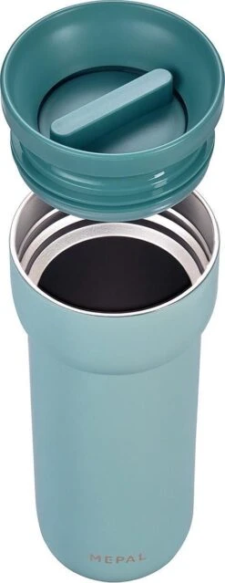 Mepal Isoleerbeker Ellipse 475 Ml – Houdt Je Drankje 6 Uur Warm En 10 Uur Koud – Nordic Green – Koffiebeker To Go – Lekdicht – Thermosbeker -Skimask 464x1200