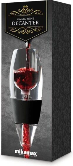 MikaMax Magic Wijn Decanteerder - Vaatwasserbestendig - Incl. Zeef - Wijn Beluchter - Decanter - Wijn Accessoires - Wijn Cadeaus - Magic Wine Decanter 9 MikaMax Magic Wijn Decanteerder - Vaatwasserbestendig - Incl. Zeef - Wijn Beluchter - Decanter - Wijn Accessoires - Wijn Cadeaus - Magic Wine Decanter -Skimask 529x1200