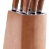 Diamant Sabatier - Babiole - Messenblok - 6delig - Acacia Hout - Roestvrijstaal -Skimask 537x1200