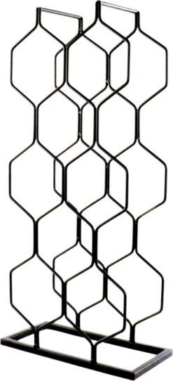 Orange85 Wijnrek - Metaal - Zwart - Voor 8 Flessen - Wijnfleshouder 9 Orange85 Wijnrek - Metaal - Zwart - Voor 8 Flessen - Wijnfleshouder -Skimask 547x1200