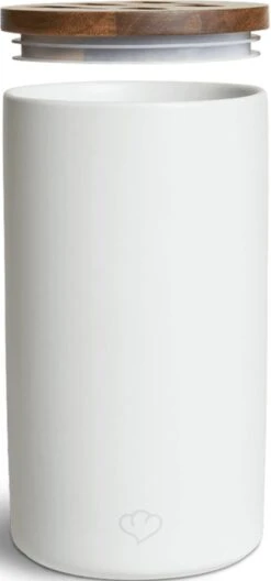 Springlane Messenset Acaciahout - 6-delig Incl. Keramiek Messenblok -Skimask 561x1200