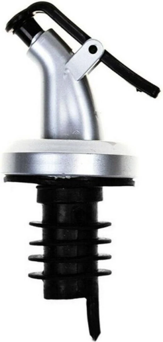 Binnenshuis - Olijfolie Schenktuit - Schenkdop Voor Wijn, Fles Of Cocktail - Kunststof Dop - 1 Stuk - Universeel - Rubberen Afsluitring - Olie Schenker - Bar Accessoires - Schenker 3 Binnenshuis - Olijfolie Schenktuit - Schenkdop Voor Wijn, Fles Of Cocktail - Kunststof Dop - 1 Stuk - Universeel - Rubberen Afsluitring - Olie Schenker - Bar Accessoires - Schenker