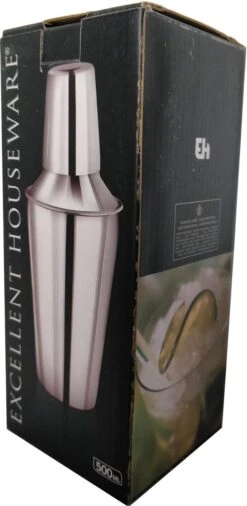 Excellent Houseware Driedelige Cocktailshaker Budget 500 Ml 9 Excellent Houseware Driedelige Cocktailshaker Budget 500 Ml -Skimask 586x1200 1