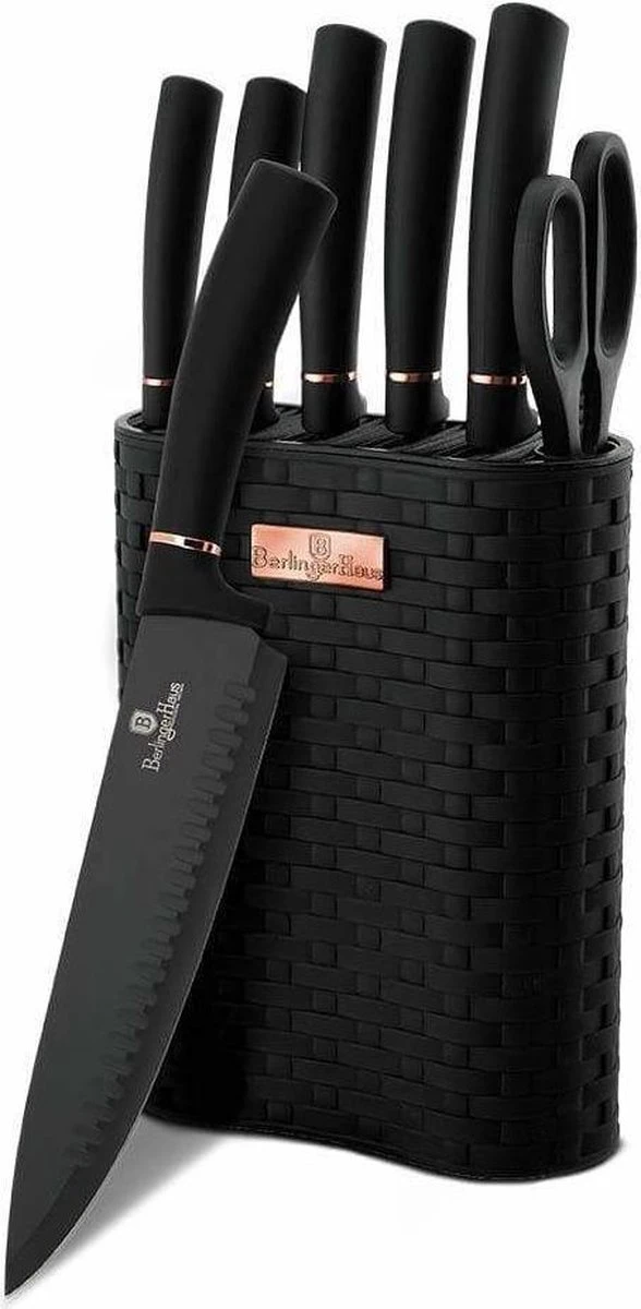 Berlinger Haus Messenset Met Messenblok - 7-delig 3 Berlinger Haus Messenset Met Messenblok - 7-delig