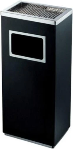 Merkloos Decopatent® Staande Asbak Met RVS Afvalbak - Asbak Voor Buiten - Vloerasbak - Buitenasbak Groot - Rookpaal - Asbakken - 30x24x62 11 Merkloos Decopatent® Staande Asbak Met RVS Afvalbak - Asbak Voor Buiten - Vloerasbak - Buitenasbak Groot - Rookpaal - Asbakken - 30x24x62 -Skimask 590x1200 3