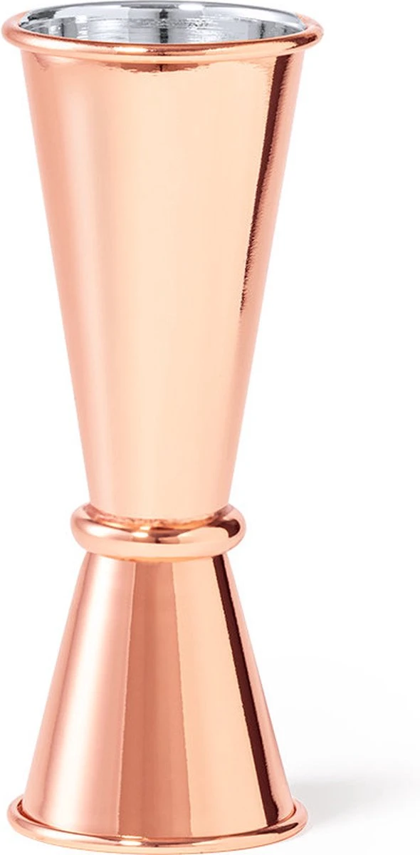 Merkloos Cocktail Jigger - Barmaatje - Maatbeker - 25-50 Ml - RVS - Koper 3 Merkloos Cocktail Jigger - Barmaatje - Maatbeker - 25-50 Ml - RVS - Koper