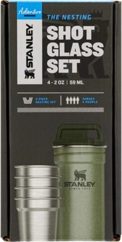 Stanley The Nesting Shot Glass Set - Hammertone Green 28 Stanley The Nesting Shot Glass Set - Hammertone Green -Skimask 608x1200