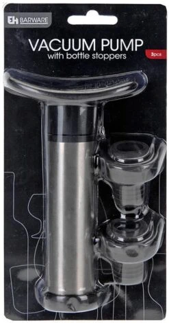 Excellent Houseware Vacuum Wijnpomp/wijnbespaarder RVS Met 2 Siliconen Stoppen - Wijnbenodigdheden 8 Excellent Houseware Vacuum Wijnpomp/wijnbespaarder RVS Met 2 Siliconen Stoppen - Wijnbenodigdheden -Skimask 631x1200 2