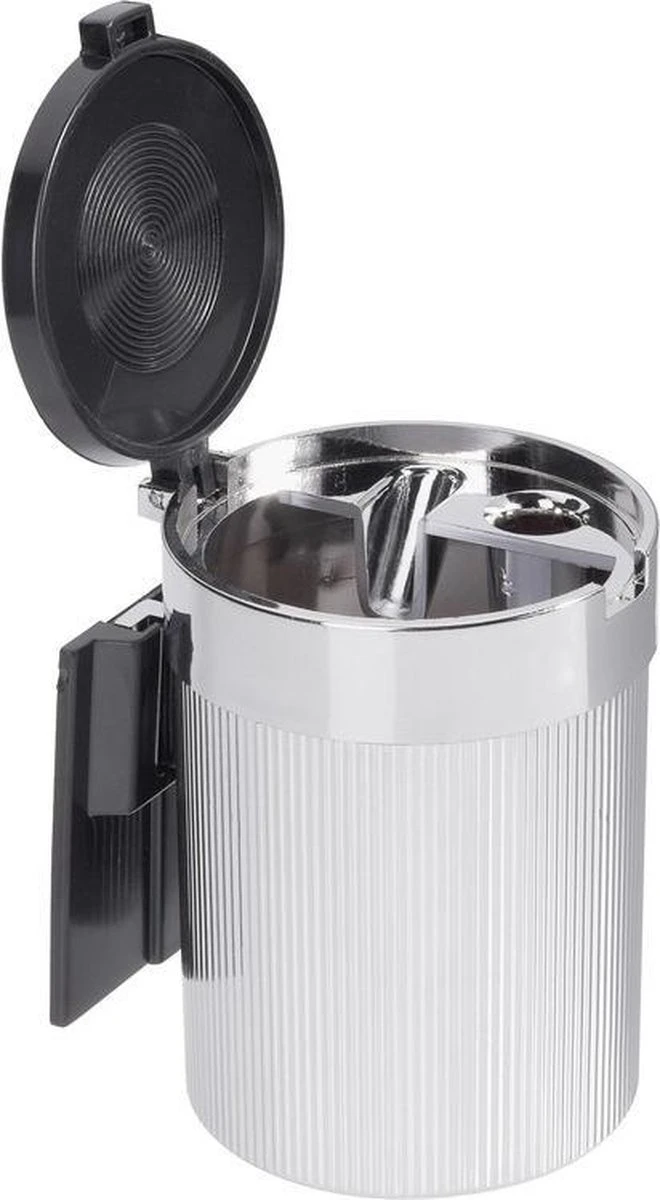 Merkloos Luxe Auto Asbak Met Deksel 5 X 8 Cm 3 Merkloos Luxe Auto Asbak Met Deksel 5 X 8 Cm