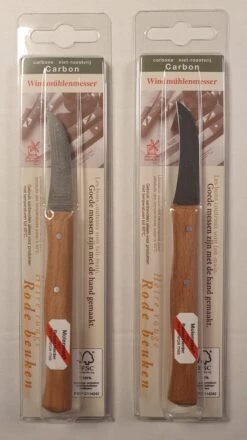 Robert Herder Aardappelschilmes - Carbon - Roodbeuken - 6 Cm 2 Stuks