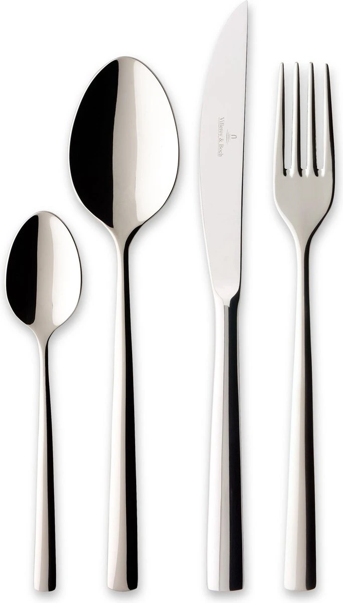 Villeroy & Boch Piemont Bestekset - 24 Delig - 18/10 Edelstaal