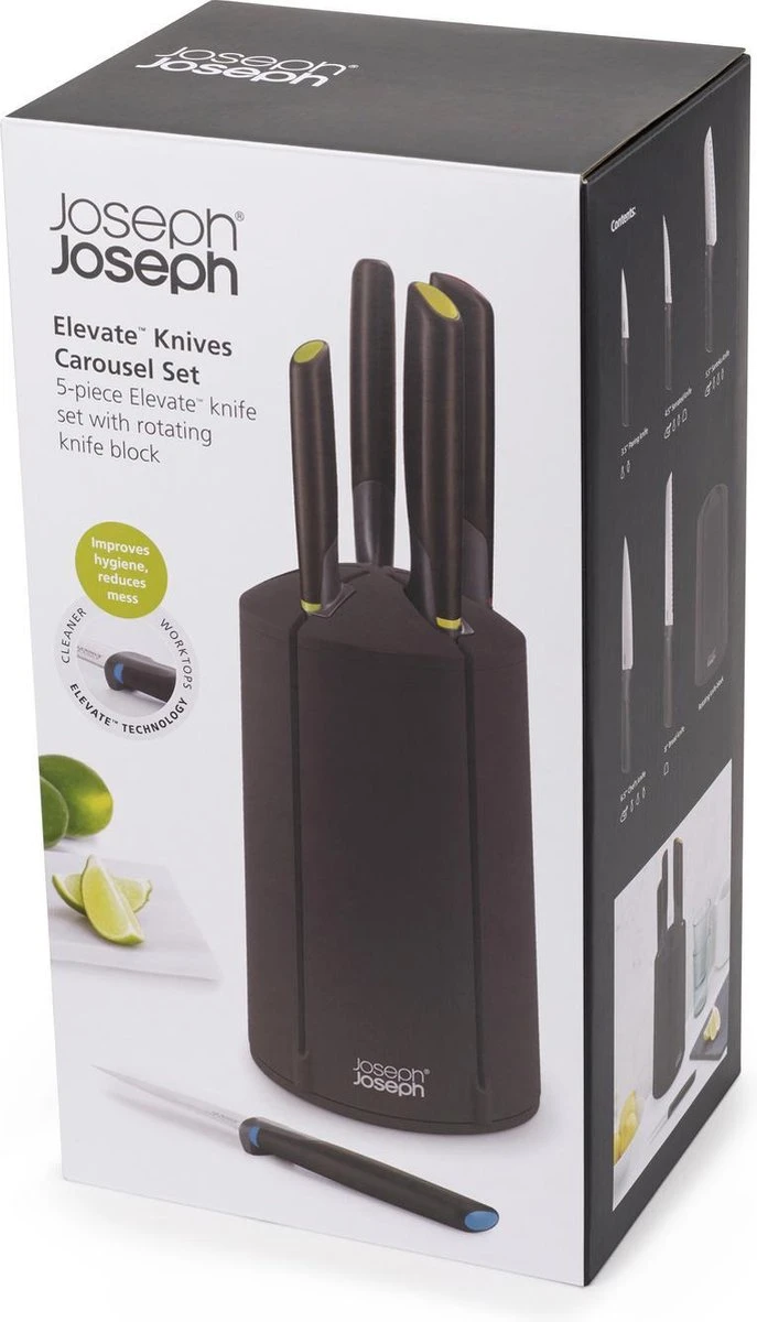 Joseph Joseph - Elevate Messen Carrousel - Set Van 5 Stuks 9 Joseph Joseph - Elevate Messen Carrousel - Set Van 5 Stuks - Afbeelding 7