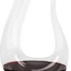 Krumble Decanteer Karaf - Karaf - Wijn Karaf - Wijn Accessoires - Karaffen - Schenkkan - Wijnkan - Decanteren - Decanteerders - Inhoud 1.5 Liter - Glas - 9 X 9 X 32 Cm (lxbxh) - Transparant -Skimask 725x1200 2