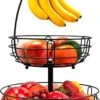 Fruitmand Met Bananenhanger - Fruitschaal - Fruitmand Hangend - Opbergmand - Fruitmand Met Banaanhouder - Fruitschalen - Fruitmanden - 2 Lagen - Valentijn -Skimask 734x1200 3