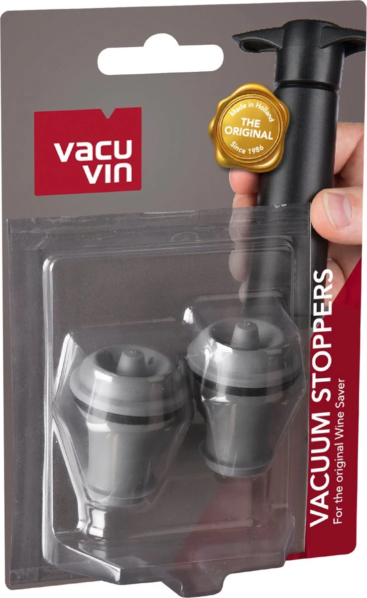 VacuVin Accessoires Wijnfles Stoppers 6 VacuVin Accessoires Wijnfles Stoppers - Afbeelding 4