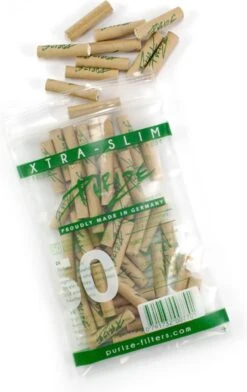 PURIZE® Activated Carbon Filters Xtra Slim Size 5.9mm Organic (50 Stuks)