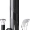 Merkloos Elektrische Kurkentrekker - Wijnopener - Luxe Set - Wijn Opener Accessoires - Kurkentrekker - Flessenopener - Wijnstopper - Foliesnijder - Complete Set -Skimask 762x1200 2